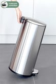 Cigo Pedallı Çöp Kovası 20 Lt İç Kısım Siyah