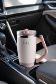 Fika Lumi Döner Kulplu Termos 1200 Ml - Pudra