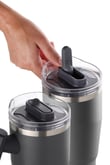 Fika Lumi Döner Kulplu Termos 950 Ml - Antrasit
