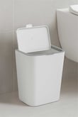Flip 6 LT Banyo Mutfak Tezgah Üstü Çöp kovası - Beyaz