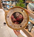 Lüks Akrilik Yuvarlak Tepsi Rose Dream 40*5