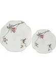 Mikasa Moor Peachy 4 Parça 2'Li Pasta 19 Cm Ve Servis Tabağı 25 Cm Seti