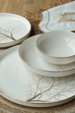 Modern Tree 24 Parça 6 Kişilik Yemek Takımı