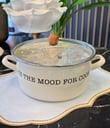 Mood Serisi Emaye Kızartma Tencere 22cm