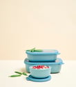 Multi Bowl Cirqula Rectangular Saklama Kabı 3000 ml – Kırmızı
