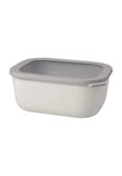 Multi Bowl Cirqula Rectangular Saklama Kabı 3000 ml – Beyaz