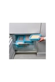 Multi Bowl Cirqula Rectangular Saklama Kabı 1500ml – Kırmızı