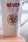 Peony Porselen Kupa - 500 ml