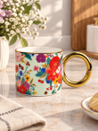 Rosabella Mint Porselen Kupa 270 ML