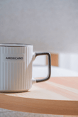 Ruby Porselen Kupa Americano - 350 ml