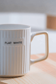 Ruby Porselen Kupa Flat White - 350 ml
