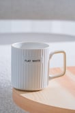 Ruby Porselen Kupa Flat White - 350 ml