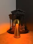 Şarjlı Dekoratif Ambiyans Masa Lambası – Mantar Gold