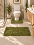 Sera Banyo Halısı 2'li Yeşil 70*45cm 45*45cm