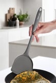 Silikon Geniş Spatula Gri
