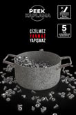 Stone-Age 24cm Çizilmez Yanmaz Yapışmaz İndüksiyonlu Sahan