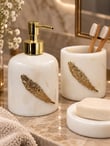 Varese 3 Parça Gold Detaylı Banyo Seti
