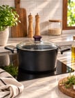 Vera Titanyum Derin Tencere Black 20 cm