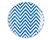 Zigzag Tabak Saks Mavi 23 cm