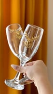 Deer Gold 2 li Cam Kahve Yanı Kadeh 