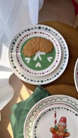  Gingerbread 6 Kişilik 12 Parça Pasta / Servis Tabak Seti
