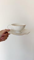Juliet 6 Kişilik 12 Parça Porselen Çay Nescafe Fincan Takımı