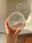 6'lı Mini Kristal Cam Çerezlik ve Reçellik