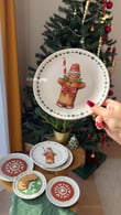  Gingerbread 20 cm 6 Kişilik Pasta Tabağı