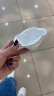 Crimp 6'lı Porselen 8,5 cm Yaldızlı Mini Sunum Kasesi Beyaz Modelleri ve Fiyatları - BOSHQAP