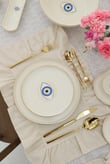 Kaylee 51 Parça 6 Kişilik Yemek-Kahvaltı ve Pasta Seti