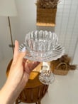 Kristal Cam Sunum Kase Seti Şeffaf