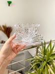 Lotus Kristal Cam Sunum Kase Seti Şeffaf