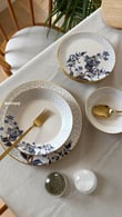 Midnight Floral 6 Kişilik 24 Parça Yemek Takımı Modelleri ve Fiyatları - BOSHQAP