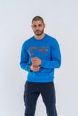 SWEATSHIRT BASIC - 902 -  S.MAVİ