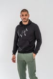 SWEATSHIRT KAPŞONLU - 904 - SİYAH