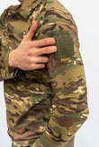 T-SHIRT TACTICAL U.KOL PİKE KAMUFLAJ  - 823