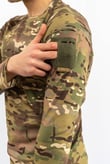 T-SHIRT TACTICAL U.KOL PİKE KAMUFLAJ  - 822