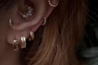 Taşlı Helix Daith Piercing