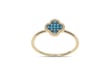 Turquoise Clover Yüzük
