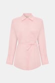 Alice Pink %100 Keten Gömlek