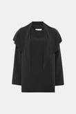 Antrasit Fularlı Sweatshirt