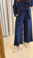 Celina Lacivert  Pantolon
