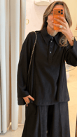 Celina Siyah Sweatshirt
