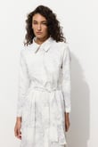 Lady Cotton Gri Elbise