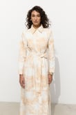 Lady Cotton Sarı Elbise