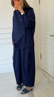 Line Lacivert  Pantolon