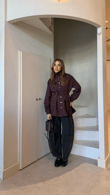 Margot Burgundy Ceket