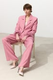 Pembe Tüylü Ceket