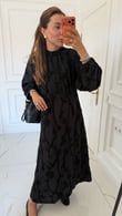 Rosalie Siyah Elbise