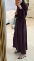 Sienna Bordo Elbise 